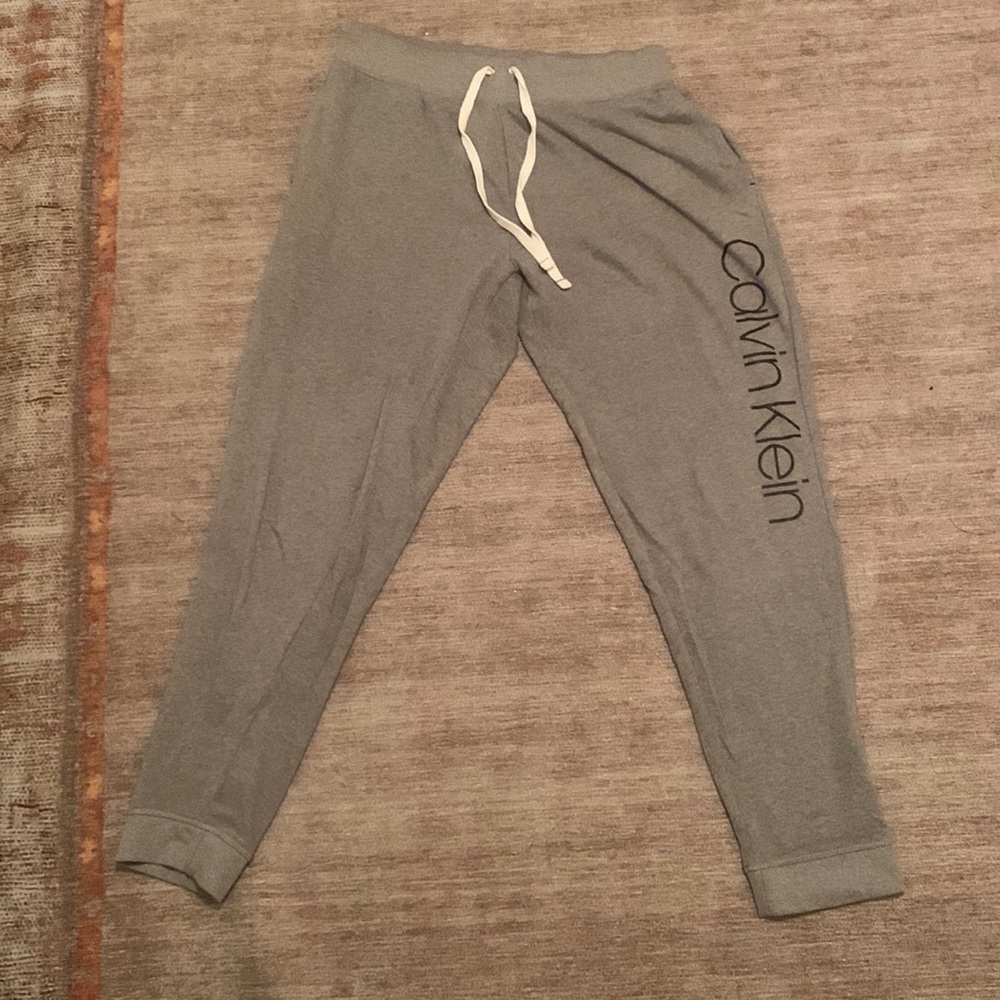 NWOT grey Calvin Klein joggers